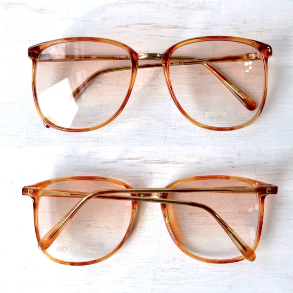 NOS Pierre Cardin Vintage 80's Big Square Eyeglass Frames - Picture 5 of 16